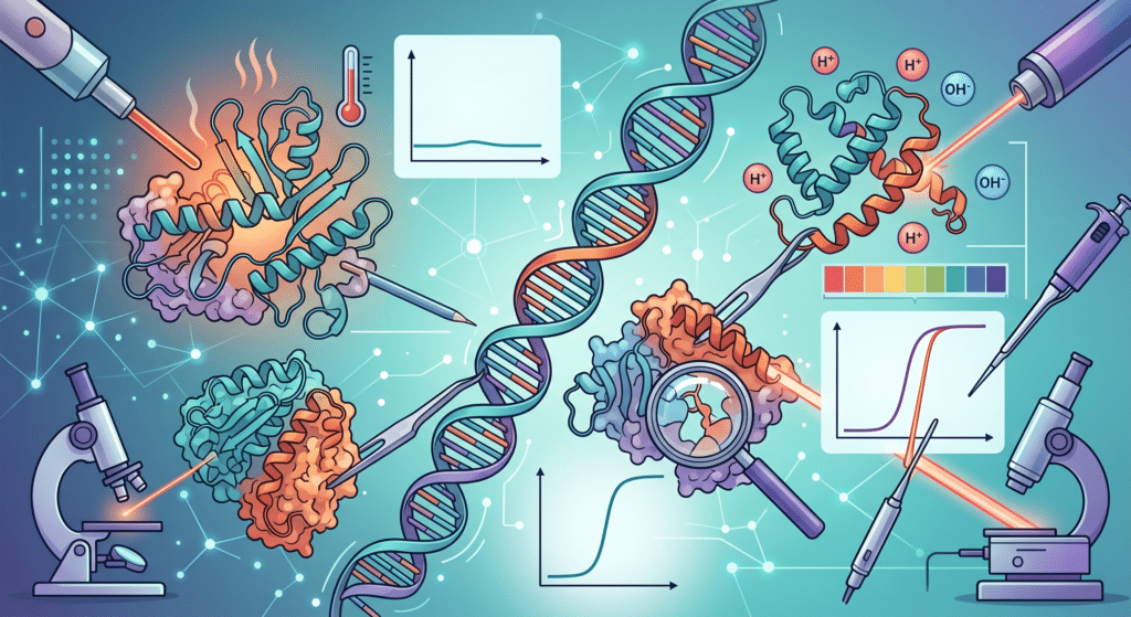 Cómo se mide la estabilidad estructural de biomoléculas